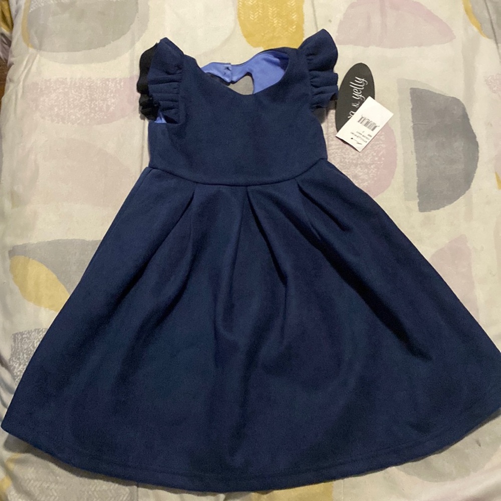 Nwt blue formal dress 2t